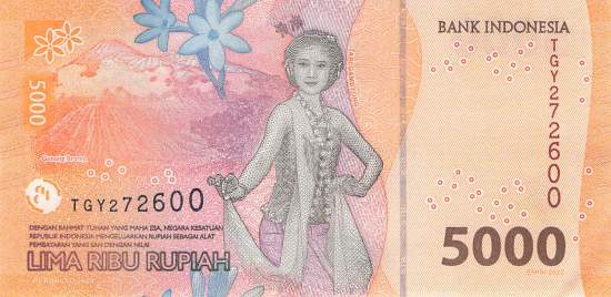 Indonesien 5000 Rupiah 2024 p164